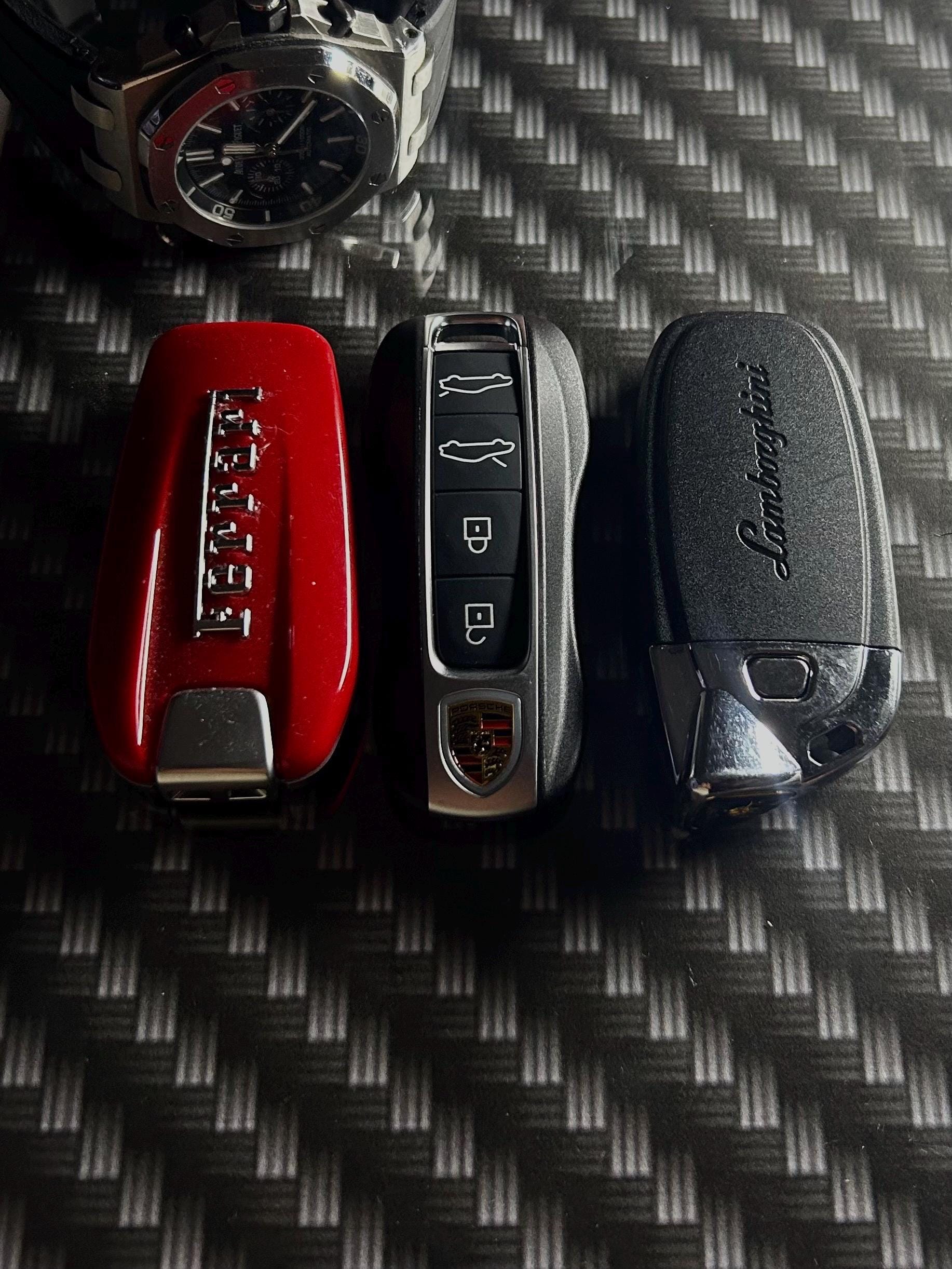 Holy Trinity Luxury Key Set — Ferrari, Lamborghini & Porsche Collector Keys | Prestige Display