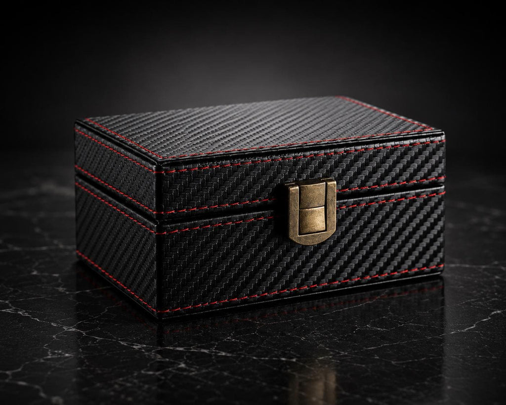 Luxury Signal Blocking Key Box | Carbon Fibre Faraday Vault