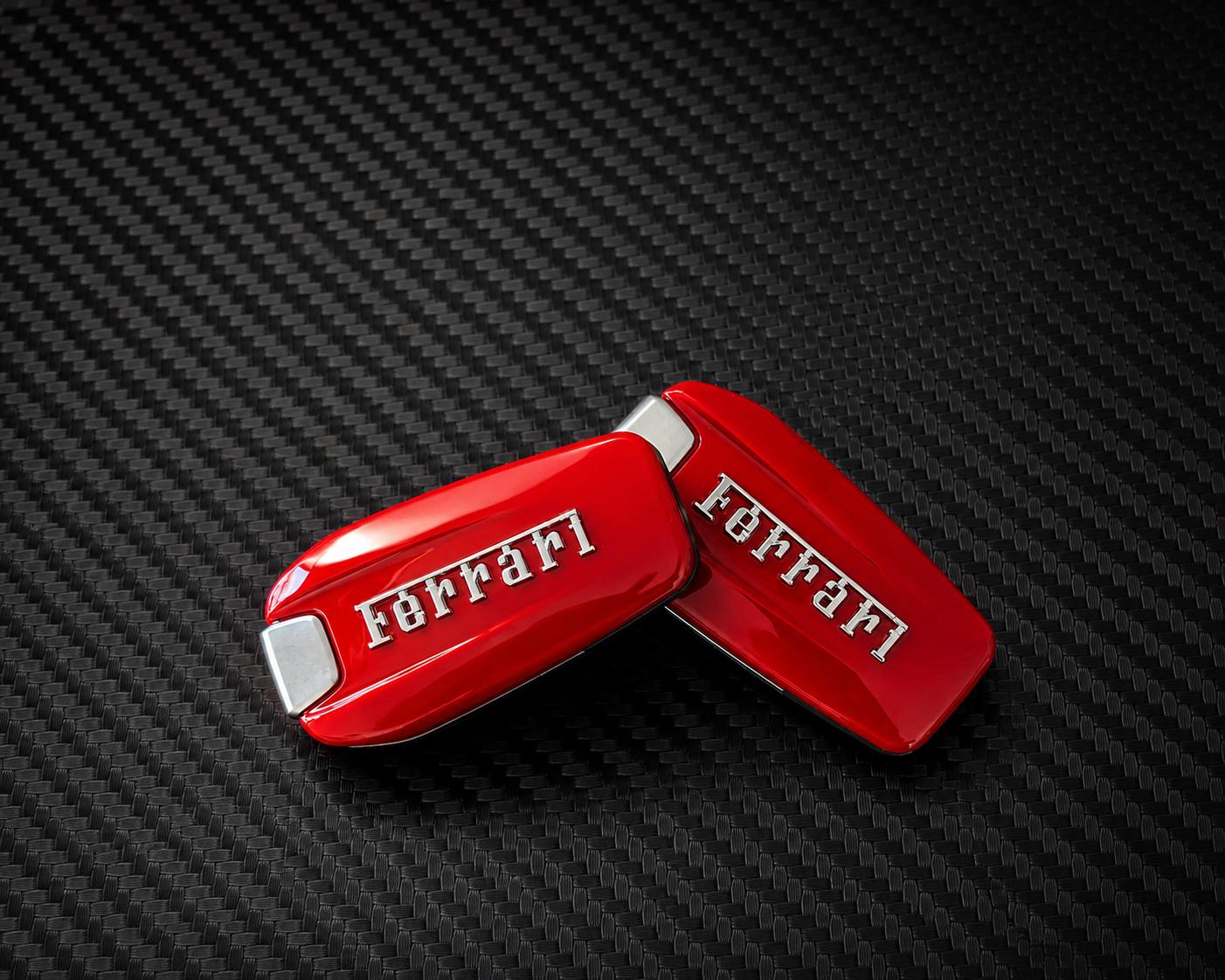 Ferrari Luxury Car Key Replica – Collector Item, Automotive Display, Ambition Symbol